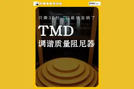 只需30秒，你竟然发明了TMD调谐质量阻尼器 #阻尼器 #涨知识 #科普 #台北101 #上海中心大厦视频封面