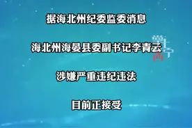 海北州海晏县委副书记李青云接受纪律审查和监察调查。#青海视频封面