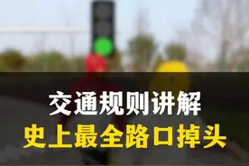 史上最全路口掉头 #路口掉头 #路口掉头规则 #路口掉头的正确方式 #掉头 #每天一个用车知识