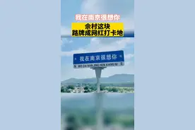 #我在南京很想你  路牌成网红打卡地（素材来源：现代快报）#我的城市 #南京 视频封面
