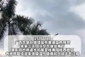 最低-7℃！寒潮携风带雨影响广西#南宁 #广西 #寒潮 #冷空气 #热门视频封面