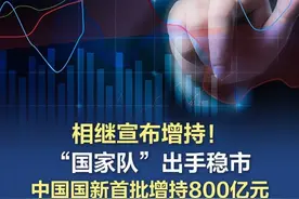 【相继宣布增持！#国家队出手稳市 ！#中国国新首批增持800亿元 】继中央汇金公司盘中发布增持公告后，4月7日至8日凌晨，中国诚通、中国国新、中国电科等相继发布增持公告，坚定看好中国资本市场发展前景。视频封面
