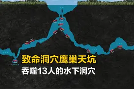 相继吞掉13人的致命水下洞穴，美国佛罗里达鹰巢天坑事件。视频封面