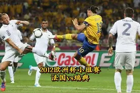 2012欧洲杯小组赛，法国vs瑞典，伊布侧身凌空扫射击溃高卢雄鸡视频封面