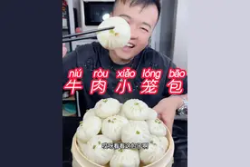 外面卖的牛肉小笼包在家怎么做才能 外皮暄软细腻 肉馅鲜香滑嫩又好吃呢视频封面