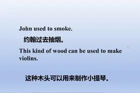 use：我们习惯了中国南方的天气 #英语 #每天学习一点点视频封面