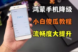 华为老款手机成功变流畅！鸿蒙系统降级安卓EMUI教程！视频封面