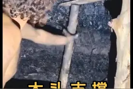 几根小木棍就能防止矿洞倒塌吗？ #巴基斯坦 #矿工 #挖煤视频封面