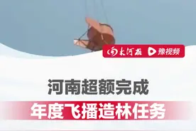 8月30日，据河南省林业局：#河南超额完成年度飞播造林任务视频封面