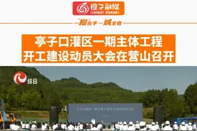 亭子口灌区一期主体工程开工建设动员大会在营山召开#看南充 #工程建设 视频封面