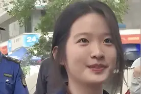 高考女生酷似林依晨走红：考完了想去染个头发  高考女生酷似林依晨走红：考完了想去染个头发 