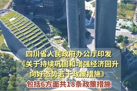 激励、补贴来了！四川出台18条重磅政策措施#四川 #政策 #补贴视频封面