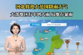 河北将迎大范围降雨天气～周末河北大部地区有雨，合理安排出行 #本周末河北大部地区有雨   #河北天气预报   #河北将迎大范围降雨天气视频封面