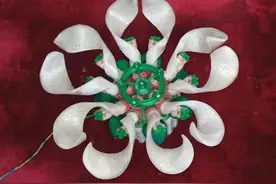 Rotating flower旋转机械花3D打印图纸 #3D打印 #机械花视频封面
