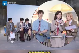 宋雨琦突然给孟子义递话筒，孟姐的哒哒哒好上头 #奔跑吧13