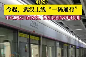 武汉上线“一码通行”，中心城区地铁、公交、两江轮渡、车都有轨电车等交通出行均可使用 #交通出行 #武汉 #一码通行视频封面