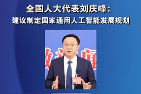 全国人大代表刘庆峰：建议制定国家通用人工智能发展规划#2024全国两会 #人工智能视频封面