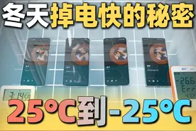 手机冬天掉电快的秘密，从25℃到零下25℃的续航实测。 #vivoS20视频封面
