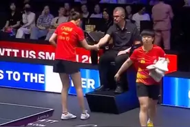 下一个赛场加油！WTT美国大满贯赛 孙颖莎止步女单16强。（央视频号：CGTN环球体育）