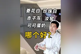 网红乳胶漆颜色怎么选？ 菱花白、珍珠白、汝窑、杏子灰、可可蛋奶哪种好？#乳胶漆调色 #乳胶漆 #菱花白 #珍珠白 #杏子灰