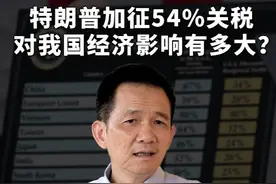 特朗普加征54%关税，对我国经济影响有多大？#经济学知识看世界 #掘金计划2025 #姚洋 #大有学问视频封面