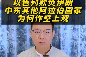 为什么中东的阿拉伯国家不支持伊朗？ #伊朗 #以色列 #中东 #地图 #抖音精选视频封面