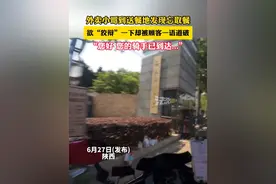 外卖小哥到送餐地发现忘取餐，欲“狡辩”一下却被顾客一语道破，“您好 您的骑手已到达...”（畅）