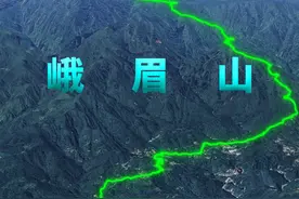 峨眉山登山路线，佛教名山之一，  素有“峨眉天下秀”之称 #峨眉山 #四川峨眉山 #爬山视频封面
