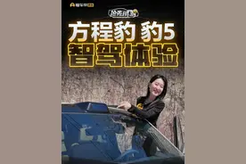 方程豹 豹5智驾体验#方程豹豹5 #智驾 #懂车帝抢先试驾 #柚子不开车视频封面
