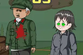 红衣阿飘被麻衣姥姥一招秒杀 #沙雕动画 #灵异故事 #原创动画视频封面