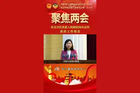 #聚焦两会 肖玉川代表县人民政府向大会作政府工作报告@抖音短视频 视频封面