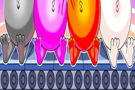 节奏盒子家族成员平基竟变成了大肚子，肚子里面究竟是什么啊