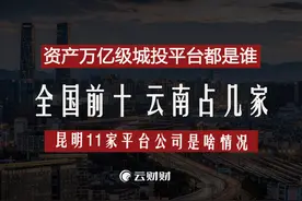 全国十大城投公司，云南占几家？ #城投集团 #城投债 #云南建投视频封面
