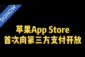 苹果App Store首次向第三方支付开放#appstore #苹果 #apple视频封面