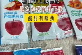 酸甜有嚼劲 口感醇厚 #新疆特产  #果丹皮视频封面