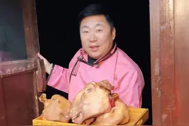 #内蒙美好推荐官 #草原美食 #羊头 #巴图安达视频封面