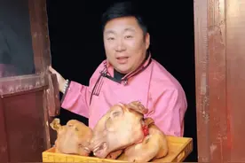 #内蒙美好推荐官 #草原美食 #羊头 #巴图安达视频封面
