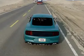 哪款车能安全超过前方油罐车 #福特野马 #吉普大切诺基视频封面
