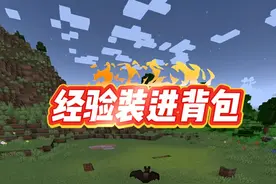 我的世界：经验存进背包，再也不会掉落了！ #我的世界 #MC