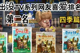 熊出没tv系列网友喜爱程度排名 熊出没tv系列网友喜爱程度排名