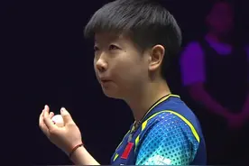 孙颖莎4-0王曼昱，夺得仁川站冠军，王曼昱又出现发球违规被警告视频封面