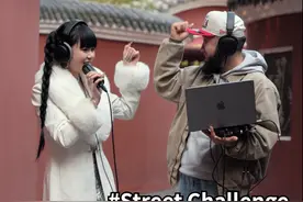 街头挑战，你会说唱吗？Can You Rap？ 这种风格还真是第一次。I like da vibe！#街头挑战 #音乐就要这么玩 #看见音乐计划 #路人 #fyp视频封面