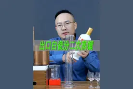 出口白瓷汾酒的二次蒸馏测评，对比青花汾酒50 #一波说酒