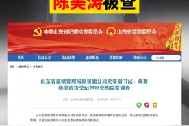 山东省监狱管理局原里能分局党委副书记、政委陈美涛被查 （剪辑 冯欣妤）#打虎拍蝇  #违纪违法  （来源 山东省纪委监委网站）视频封面