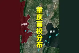 重庆高校分布有何特别之处？沙坪坝实力最强，南岸合川让人意外视频封面