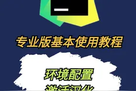 pycharm专业版基本使用教程 环境配置丨激活汉化丨项目演练视频封面