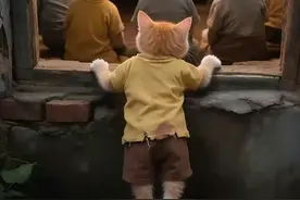 小橘宝老是去邻居家偷看电视，橘猫爸爸不忍心觉得买个电视机 #猫咪 #萌宠出道计划 #小猫治愈世界 #萌宠计划