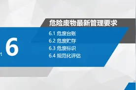 本期视频来看看危险废物最新管理要求。视频封面