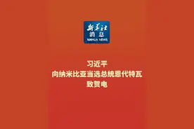 新华社消息｜习近平向纳米比亚当选总统恩代特瓦致贺电视频封面