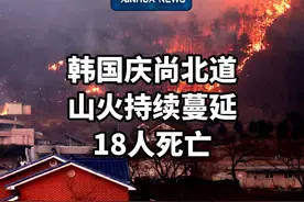 新华社消息｜韩国庆尚北道山火持续蔓延18人死亡视频封面